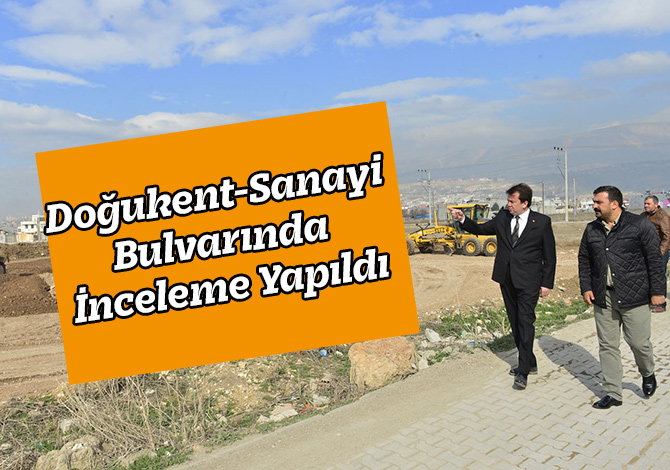 Doğukent-Sanayi Bulvarında İnceleme Yapıldı