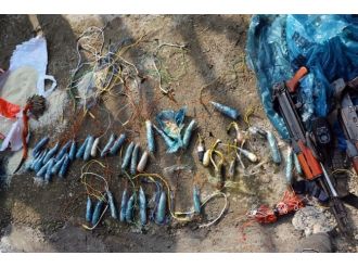 Çok sayıda mühimmat ele geçirildi