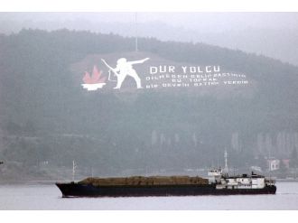 Boğaz’dan Rus askeri kargo gemisi geçti