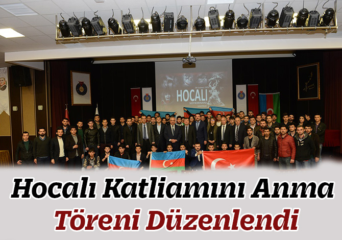 Hocalı Katliamının 24. Yıldönümünde Anma Töreni Düzenlendi