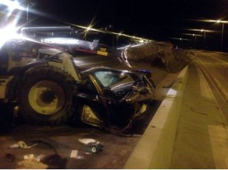 Otomobil 6 parçaya ayrıldı: 1 ölü