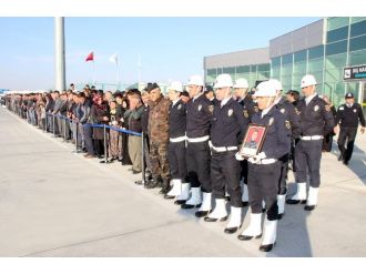 Şehidin naaşı memleketinde