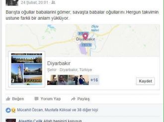 Şehidin yürek yakan paylaşımı