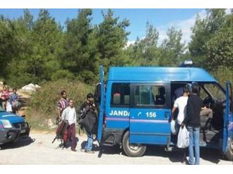Tam 103 göçmen yakalandı