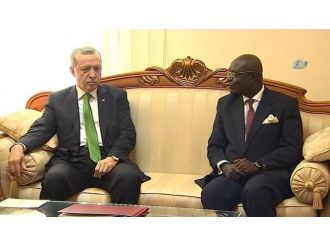 Erdoğan Parlamento Başkanı ile görüştü