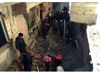 Patlamanın şiddeti gün ağarınca ortaya çıktı