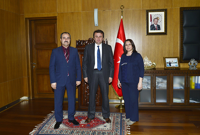 Kyk Müdürü Öztürk’ten Başkan Erkoç’a Ziyaret