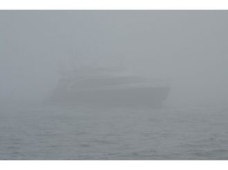 İstanbul’da vapur seferlerine sis engeli