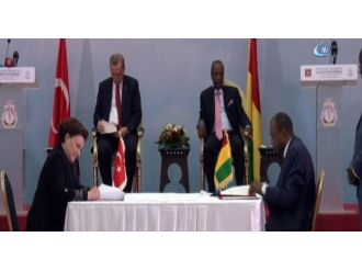 Türkiye ile Gine arasında 9 önemli anlaşma