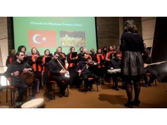 UNESCO merkezinde Türkçe şarkılar seslendirildi