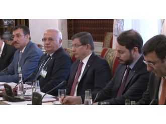 Davutoğlu heyetler arası görüşmeye başkanlık etti