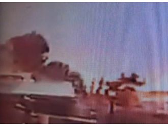 Hain saldırı kamerada