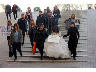 Gelinlike çocuk yaşta evliliğe "hayır" dediler