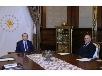 Erdoğan, MGK Genel Sekreterini kabul etti