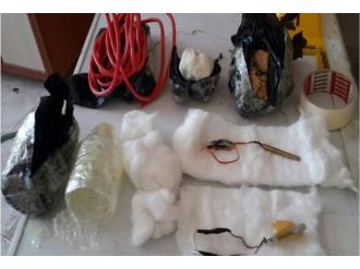 Tunceli’de patlayıcı madde ele geçirildi