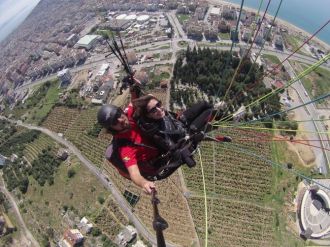 900 metrede "kadına şiddete hayır" dediler