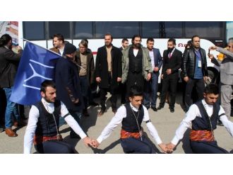 Diriliş Ertuğrul ekibine ’devlet protokolü’ gibi karşılama