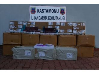 206 bin TL’lik kaçak malzeme ele geçirildi