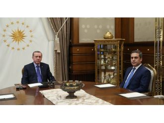 MİT Müsteşarı Fidan Beştepe’de