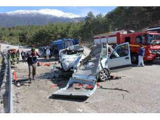 Denizli’de feci kaza: 4 ölü