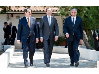 Kıbrıs’ta liderler bir kez daha görüştü