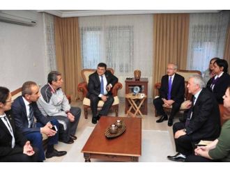 Kılıçdaroğlu’ndan başkana geçmiş olsun ziyaret