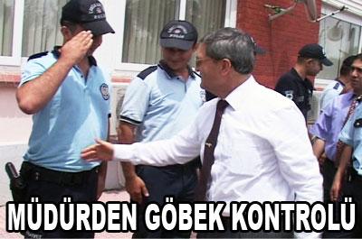 Müdürden göbek kontrolü