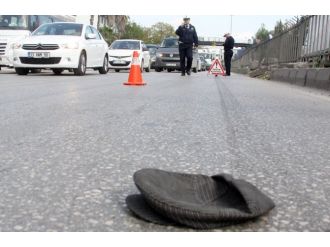 10 metre gerideki üst geçidi kullanmayınca canından oldu