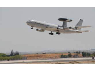 NATO uçağı Türk hava sahasında