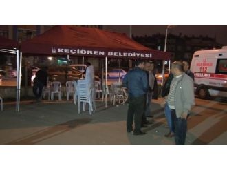 Adli Tıp Kurumu önüne taziye çadırı kuruldu