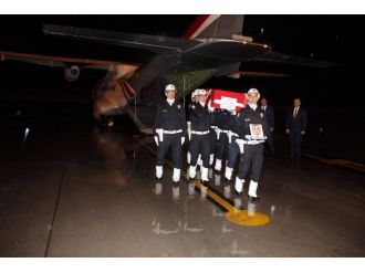 Şehit polisin cenazesi memleketine getirildi