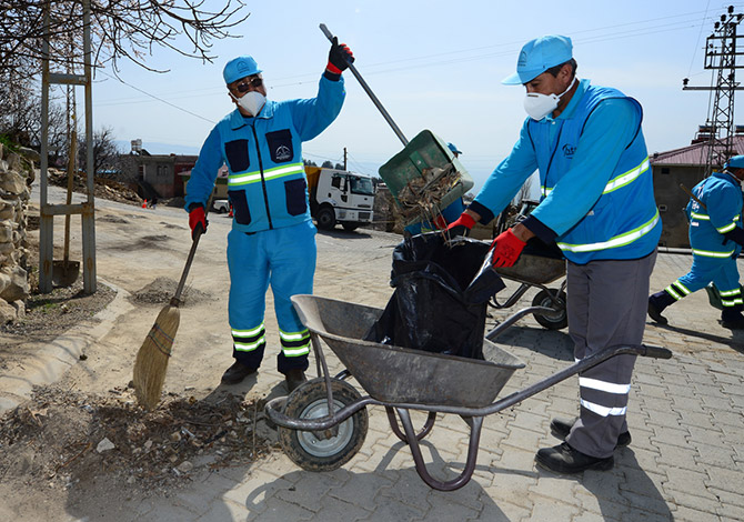 Dulkadiroğlu'nda Bahar Temizliği Başladı