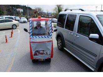 Karadeniz tarzı engelli aracı