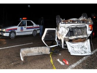 Otomobil takla attı: 1 ölü