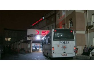 Terör operasyonu zanlıları sağlık kontrolünden geçirildi