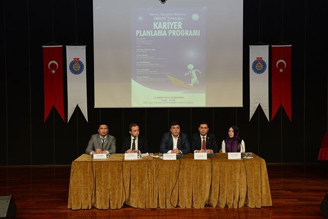 KSÜ’de Kariyer Planlama Paneli Düzenlendi
