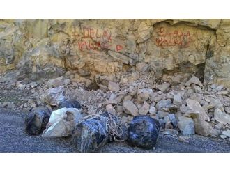 650 kilo patlayıcı ele geçirildi!