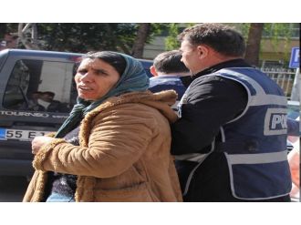 Gelin-kaynana hırsızlık yaptılar