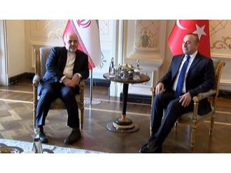 Çavuşoğlu İranlı mevkidaşıyla bir araya geldi