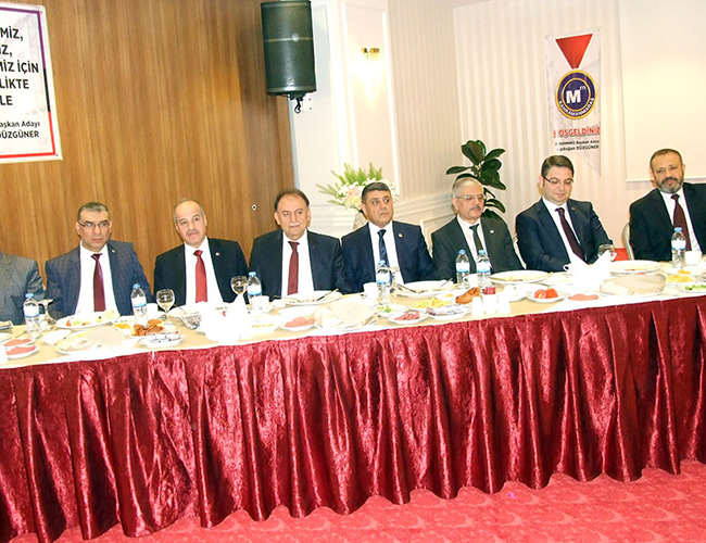 Aydoğan Düzgüner SMMMO’ya Aday