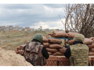 Teröristlerin kaçış noktaları kapatıldı