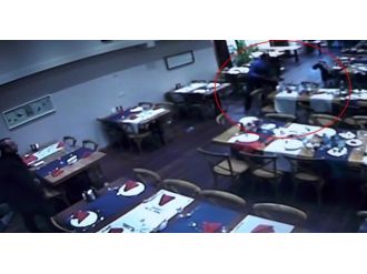 Eski başkanın oğlunun silahlı kavga anbean kamerada