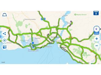 İstanbul’da şaşırtan trafik yoğunluğu