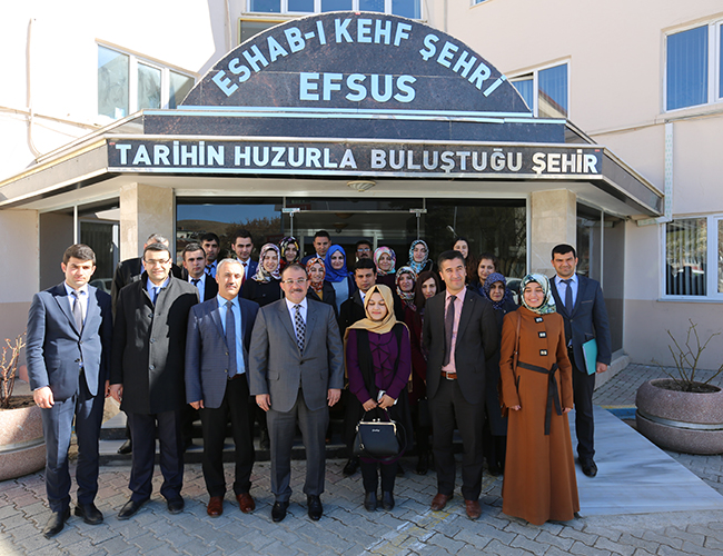 Stajer Öğretmenler Başkan Güven’i Ziyaret Etti