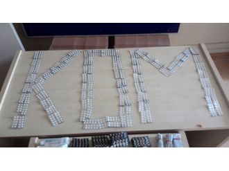 Edirne’de 13.500 adet kaçak ilaç ele geçirildi