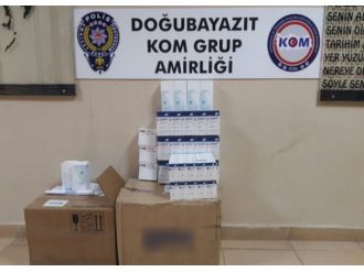 Terör örgütüne gidecek ilaçlar ele geçirildi