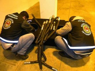 10 kilo kokaini hoparlöre saklamış