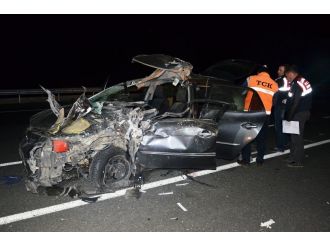 Feci kaza: 1 ölü, 4 yaralı