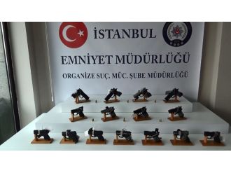 İstanbul’da silah kaçakçılığı operasyonu