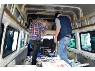 Kaçak sigaradan koltuk yapmışlar